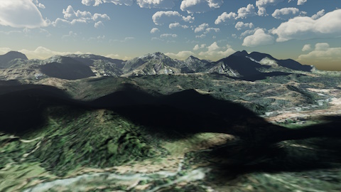 Clouds in the Cloud: Efficient Cloud-Based Rendering of Real-Time Volumetric Clouds